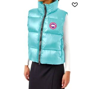 NEW NWT Canada Goose Cypress Puffer Vest - size small - Boulevard Blue